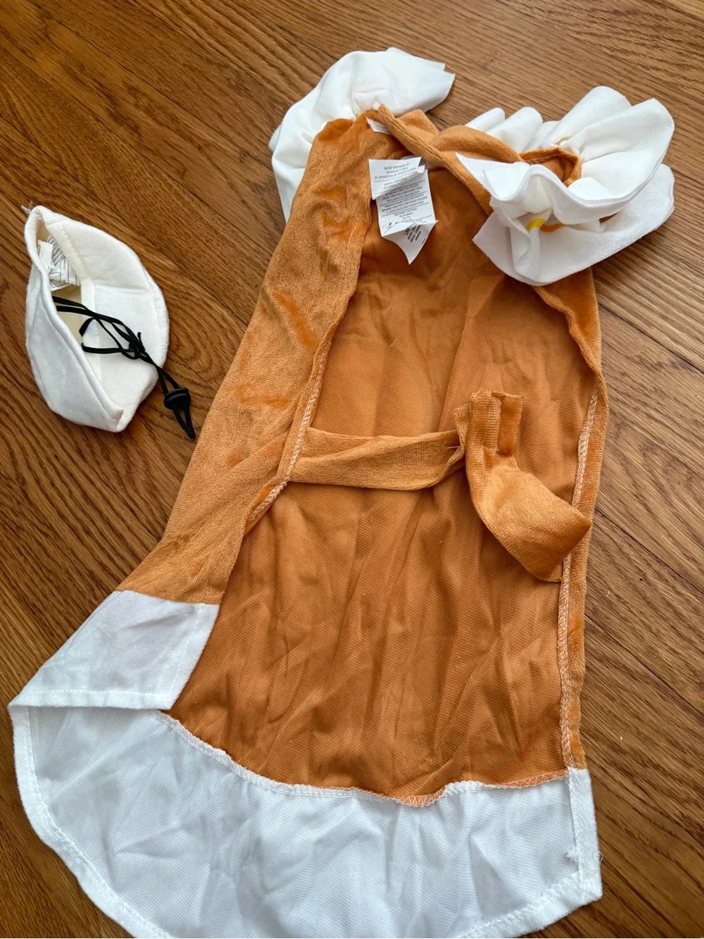 Rubies pumpkin spice dog dress up costume large